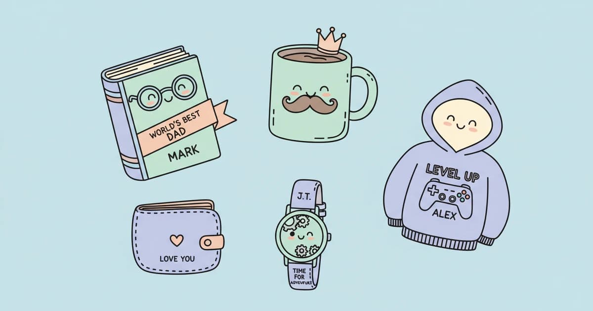 Best Personalized Gifts for Him: Ideas He'll Genuinely Love