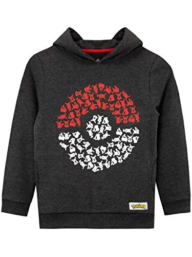 Pokémon Pikachu Kids Hoodie with Pokeball Design