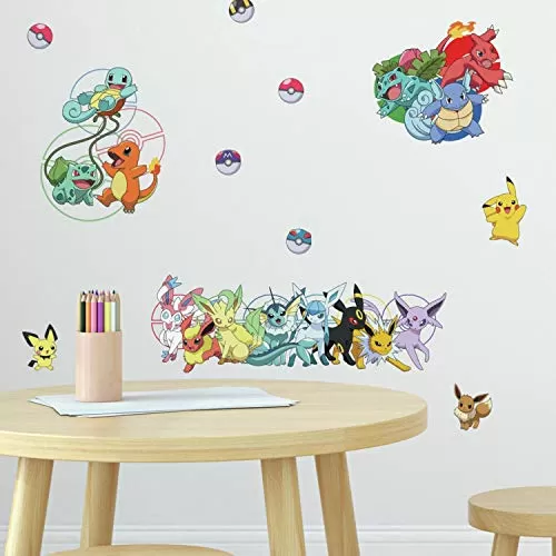 RoomMates Pokémon Favorite Characters Wall Decals