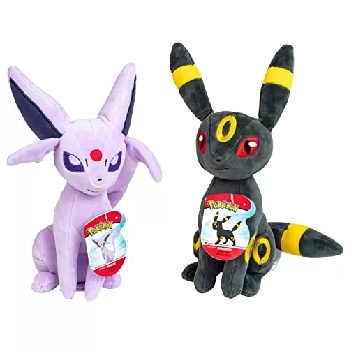 Pokemon 8″ Espeon & Umbreon Plush 2-Pack – Officially Licensed