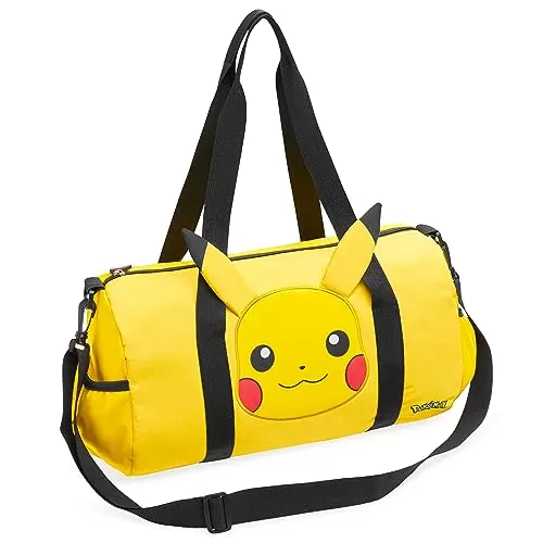 Pokemon Pikachu Kids Travel Bag – Yellow with 3D Ears