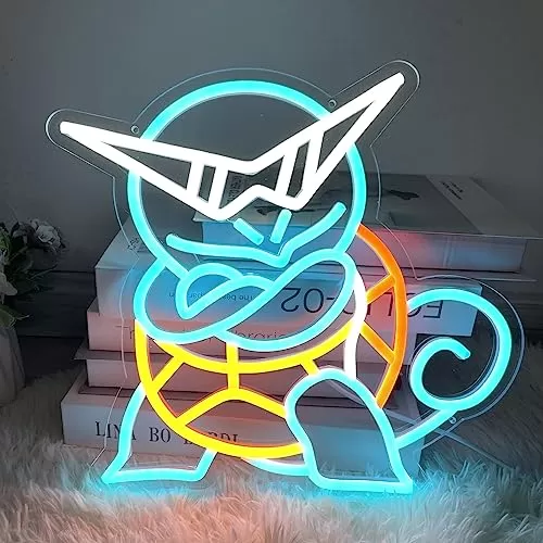Warmthwish Japanese Anime Neon Sign – Customizable LED Wall Decor