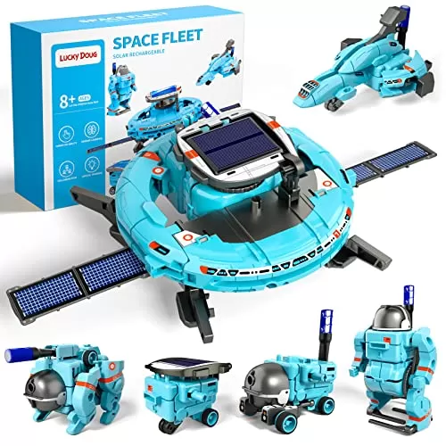 Lucky Doug 6-in-1 STEM Construction Kit for Kids