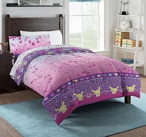 Northwest Pokémon Twin Bedding Set, Light and Sweet