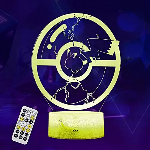 Achard 3D Pokémon Illusion Night Light