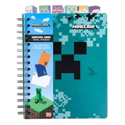 Minecraft Survival Mode Notebook