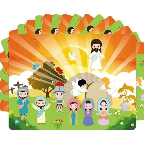 He Lives! Easter Sticker Scene Craft Kit for Kids
