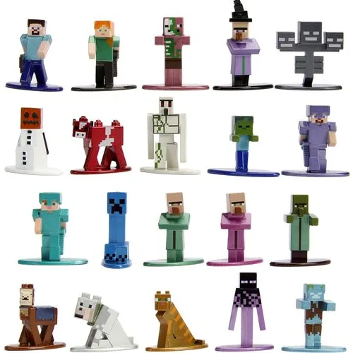 Jada Nano Metalfigs Minecraft 20-Pack Collectibles