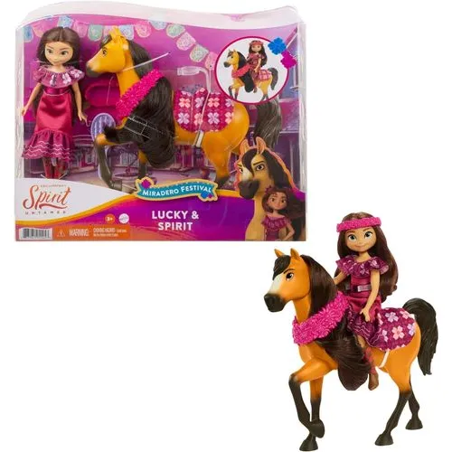 Mattel Spirit Untamed Lucky & Spirit Festival Playset