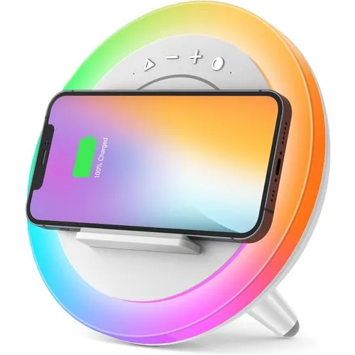 Swarmir Multifunctional Bluetooth Speaker with Wireless Charging