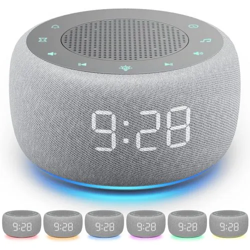 Buffbee White Noise Sound Machine with Alarm Clock