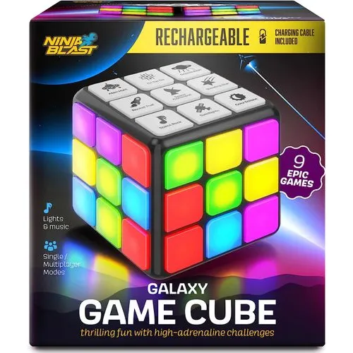 Ninja Blast Rechargeable Game Cube for Kids