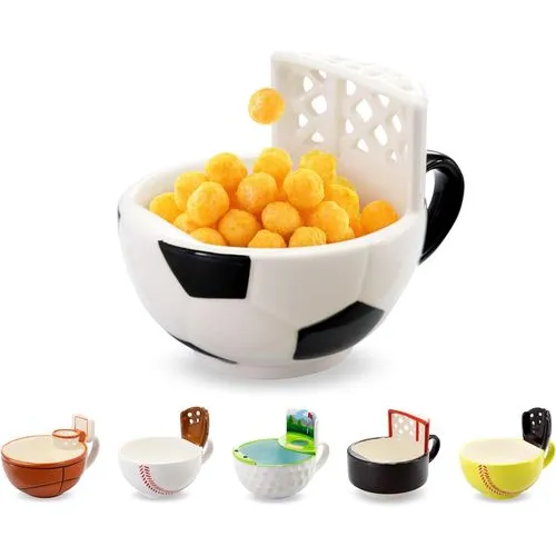 MAX’IS Creations Soccer Goal Mug – 14oz Ceramic Cup