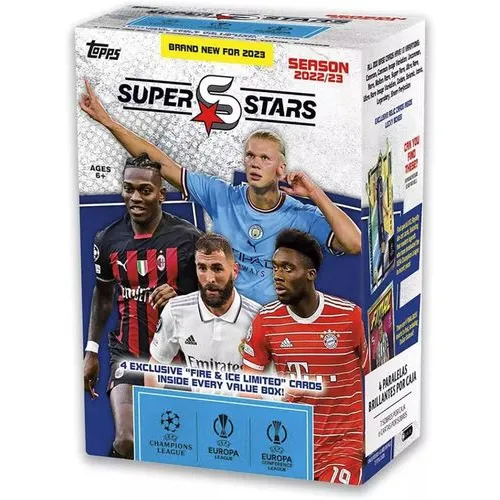 2023 Topps UEFA Champions League Soccer Value Box