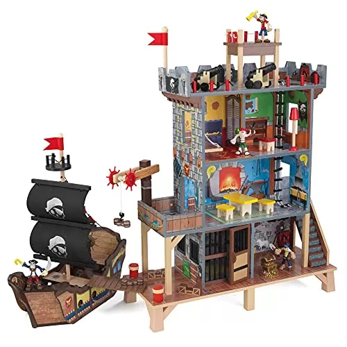 KidKraft Pirate’s Cove Wooden Play Set with Lights and Sounds