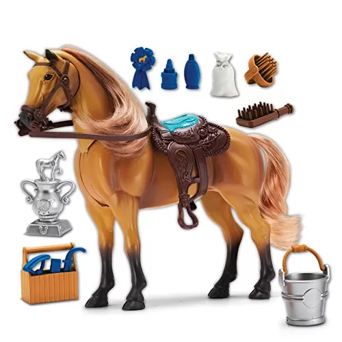 Sunny Days Entertainment Quarter Horse Toy with Accessories