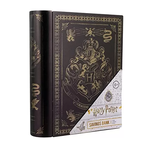 Harry Potter Book-Shaped Savings Bank: Save Your Money Like a Wizard!