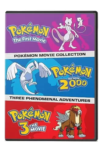 Pokemon: The First Three Movies – Standard Edition DVD