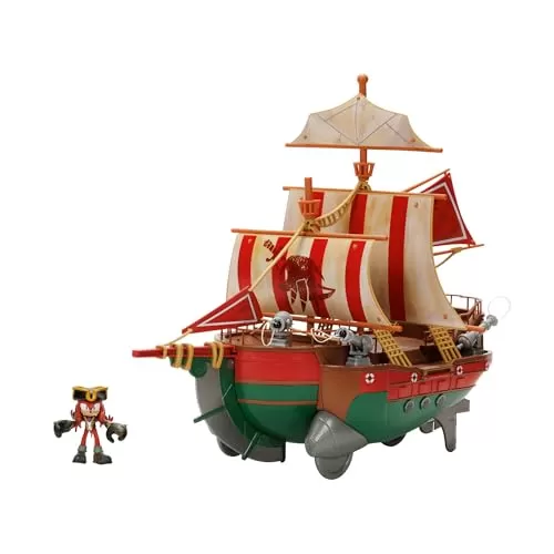 Sonic Prime Pirate Ship Action Figure Playset