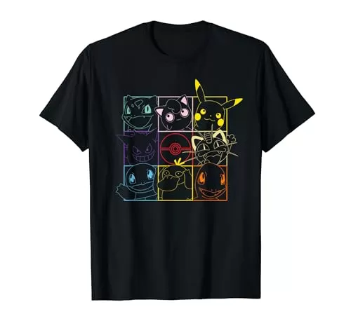 Pokémon Grid Kids’ T-Shirt
