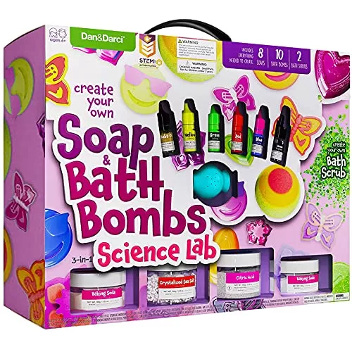Kids’ Spa Science Kit: Soap & Bath Bomb Making