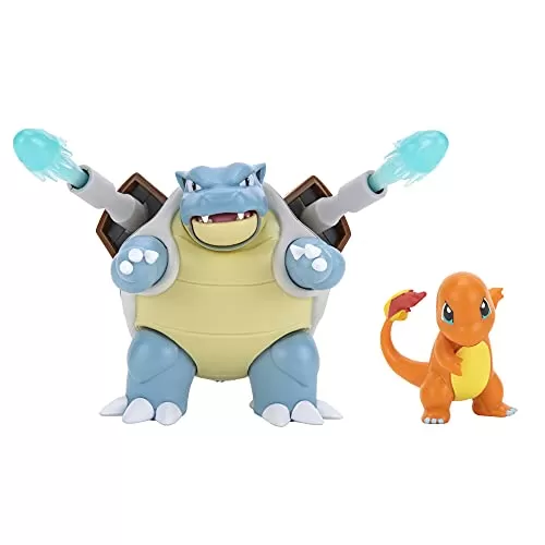 Pokémon Battle Figure Duo – Blastoise & Charmander