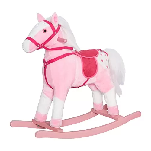 Qaba Plush Rocking Horse Toy