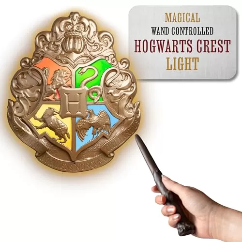 Light Up Your Room with the Magic of Hogwarts with the Hogwarts Crest Light Sign!