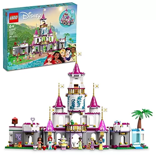 LEGO Disney Princess Ultimate Adventure Castle Building Toy (43205)