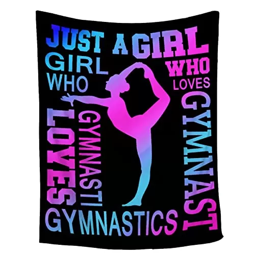 FUNBIRD Super Soft Gymnastics Blanket for Girls