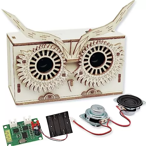 DIY Bluetooth Speaker Kit: 3D OWL Model