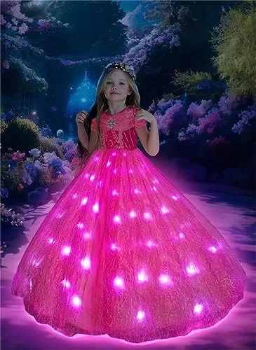Glowing Princess Aurora Dress-up Set