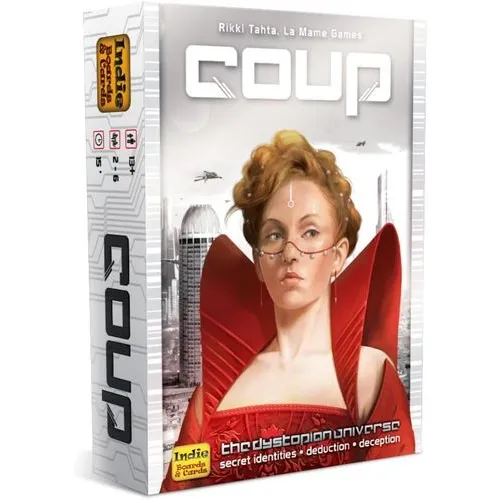 Coup by Indie Boards and Cards – The Exciting Bluffing Card Game