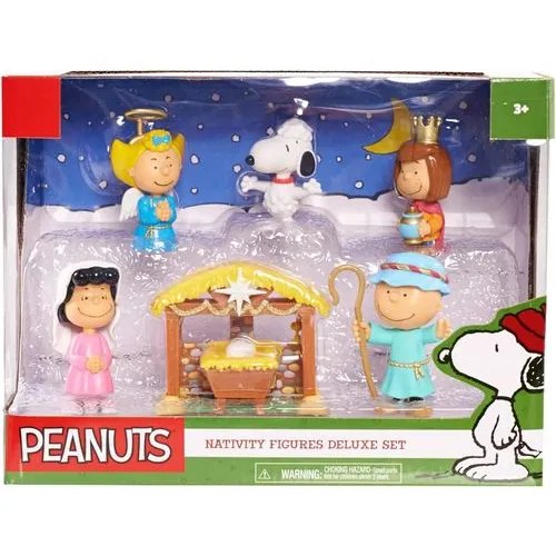 Peanuts Christmas Nativity Playset by Just Play