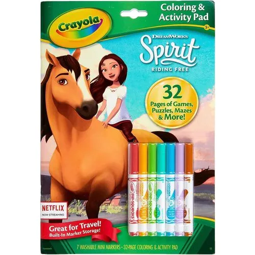 Crayola Spirit Untamed Coloring & Activity Set