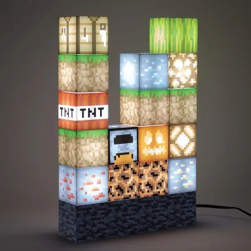 Paladone Minecraft Block Building Night Lamp