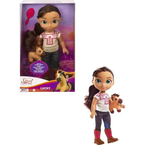 Mattel Spirit Untamed Toddler Lucky Doll & Plush Set