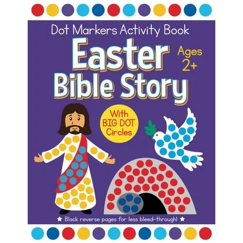 Easter Bible Story Dot Markers Activity Book for Kids