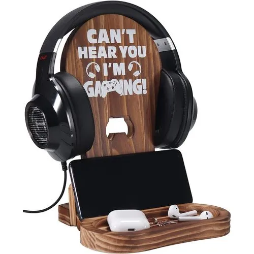 Slothoem Wooden Gaming Headset Stand