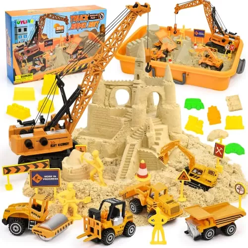 Toylink Construction Sandbox Play Kit: Ideal Outdoor Gift for Budding Builders