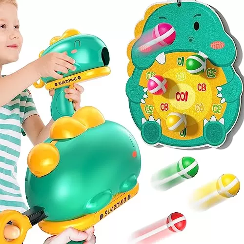 Bennol Dinosaur Dart Board: Fun Outdoor Toy for Kids
