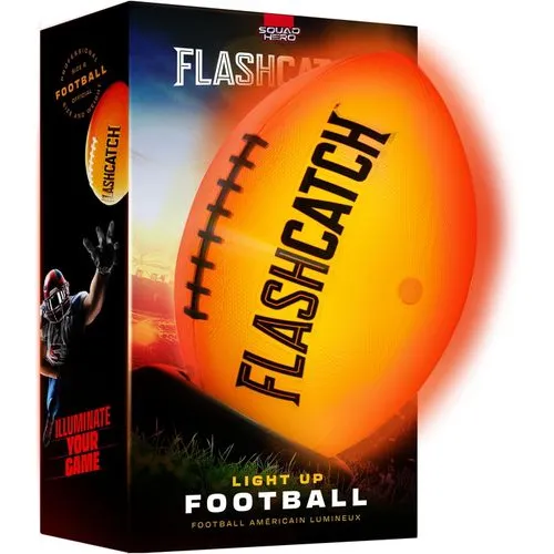 FlashCatch LED Glow Football – Size 6