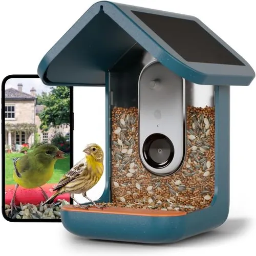 Bird Buddy Smart Solar-Powered Bird Feeder with Camera