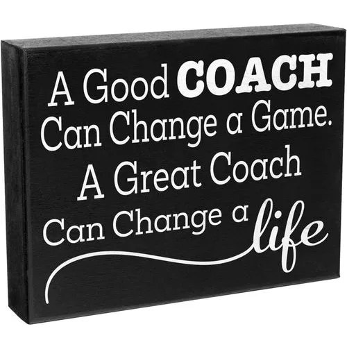 JennyGems Inspirational Coaching Sign – Made in The USA