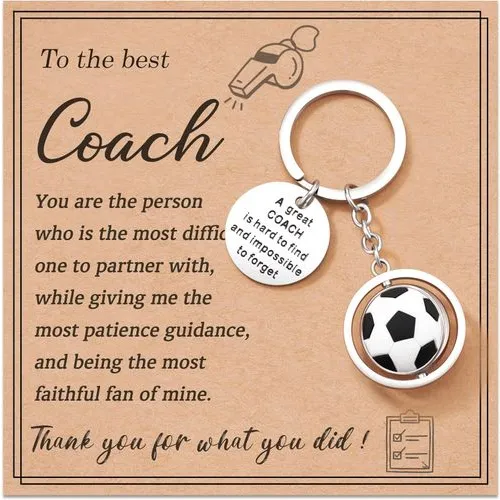Versatile Coach Keychain – A Thank You for All Sports Coaches